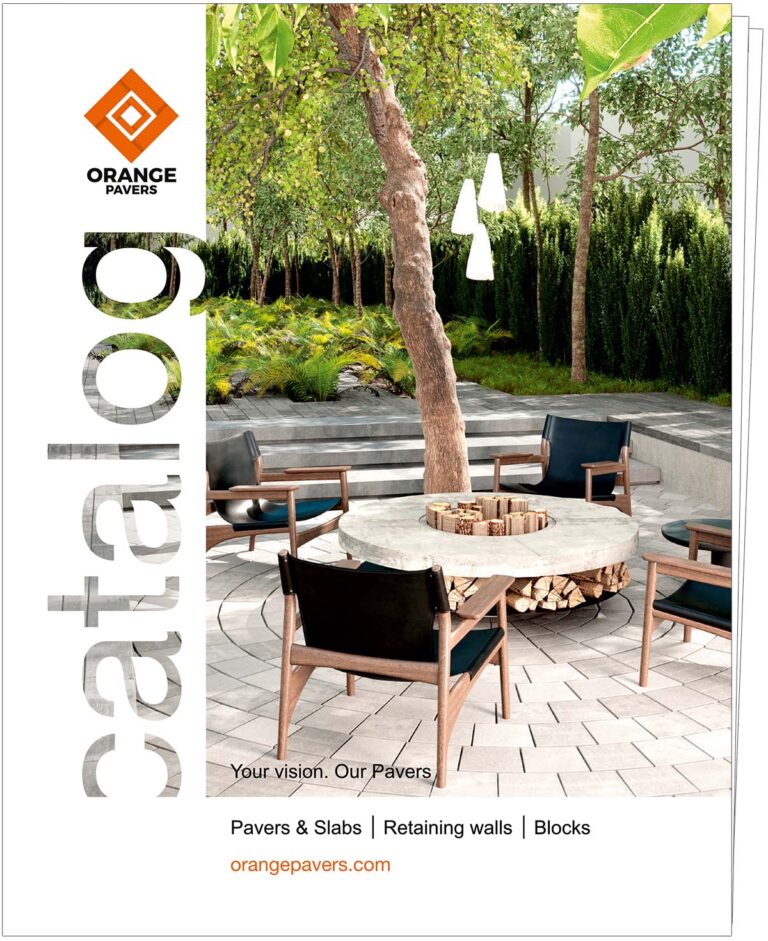 Orange Pavers Catalog